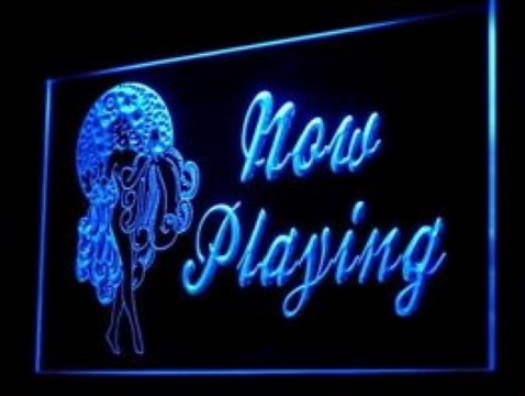 Now Playing LED Neon Sign